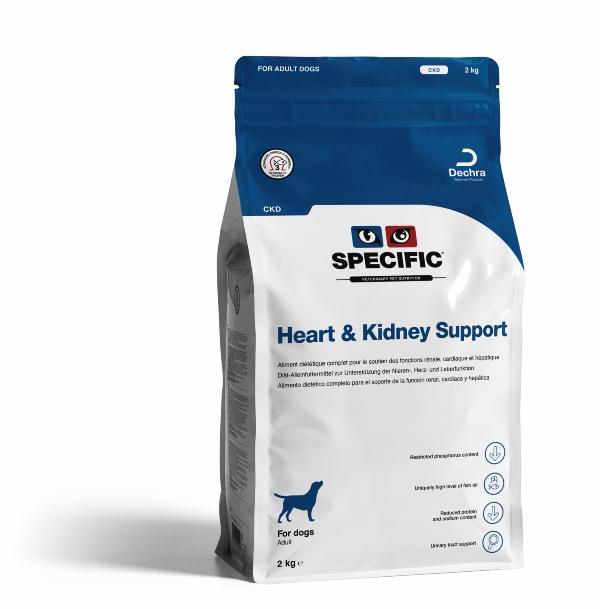 CKD (스페시픽 심장/신장 처방사료) Heart & Kidney Support, Dog