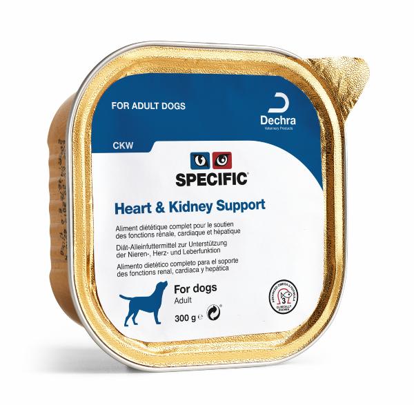 CKW (스페시픽 심장/신장 습식 처방사료) Heart & Kidney Support, Dog