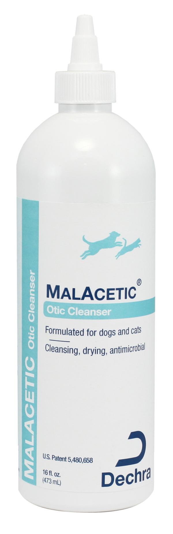 Malacetic Otic (말아세틱오틱) Cleanser 4oz, 16oz